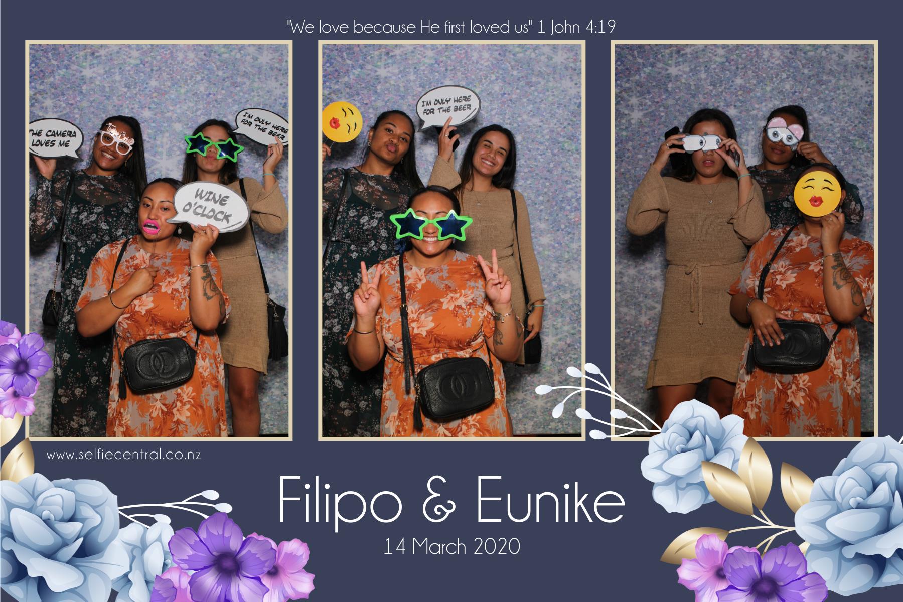 Filipo and Eunike's Wedding | View more photos from the event at gallery.photobooth.co.nz/u/SelfieCentral/Filipo-and-Eunikes-Wedding